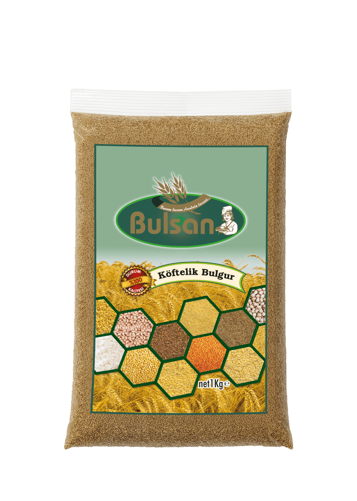 Bulsan Esmer Köftelik Bulgur 1 kg paket